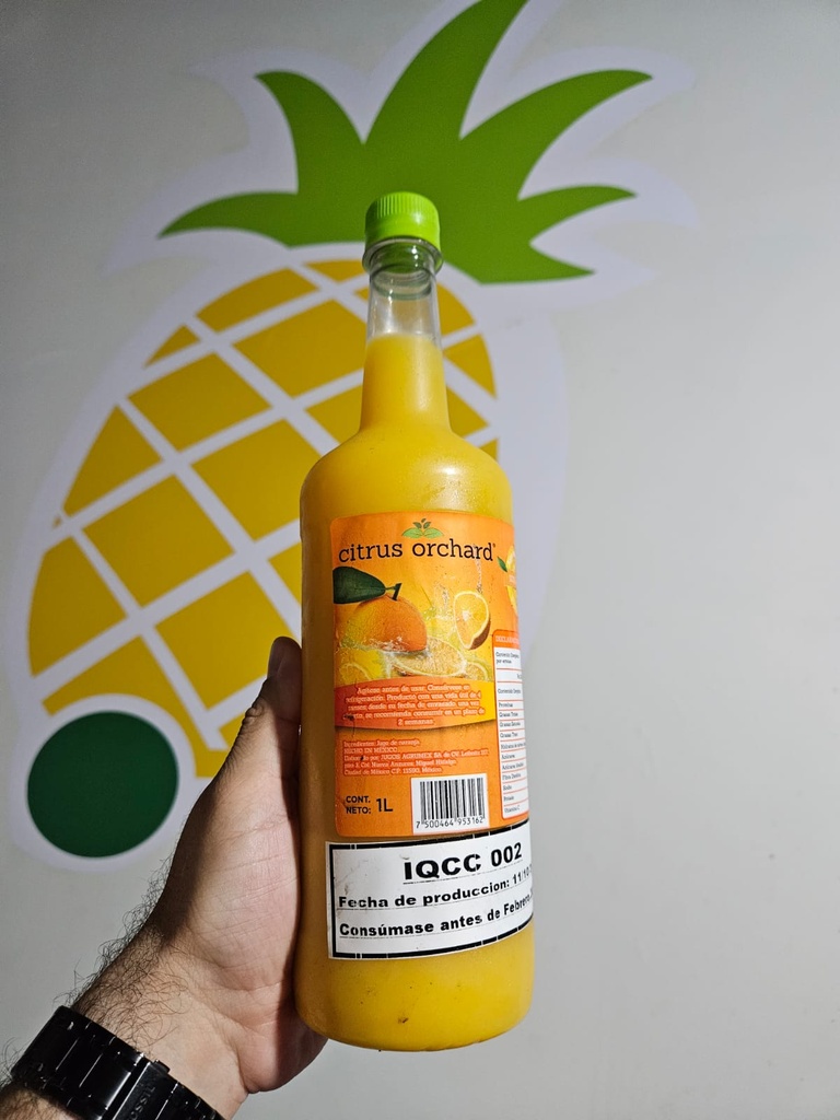 Jugo de Naranja pasteurizado 5L