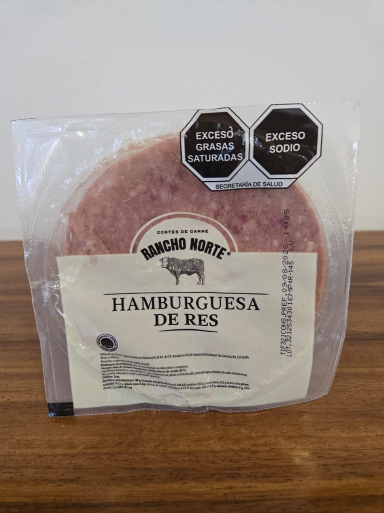 Hamburguesa de Res Especial