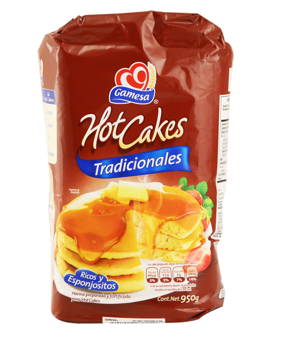 Harina hot cakes Gamesa