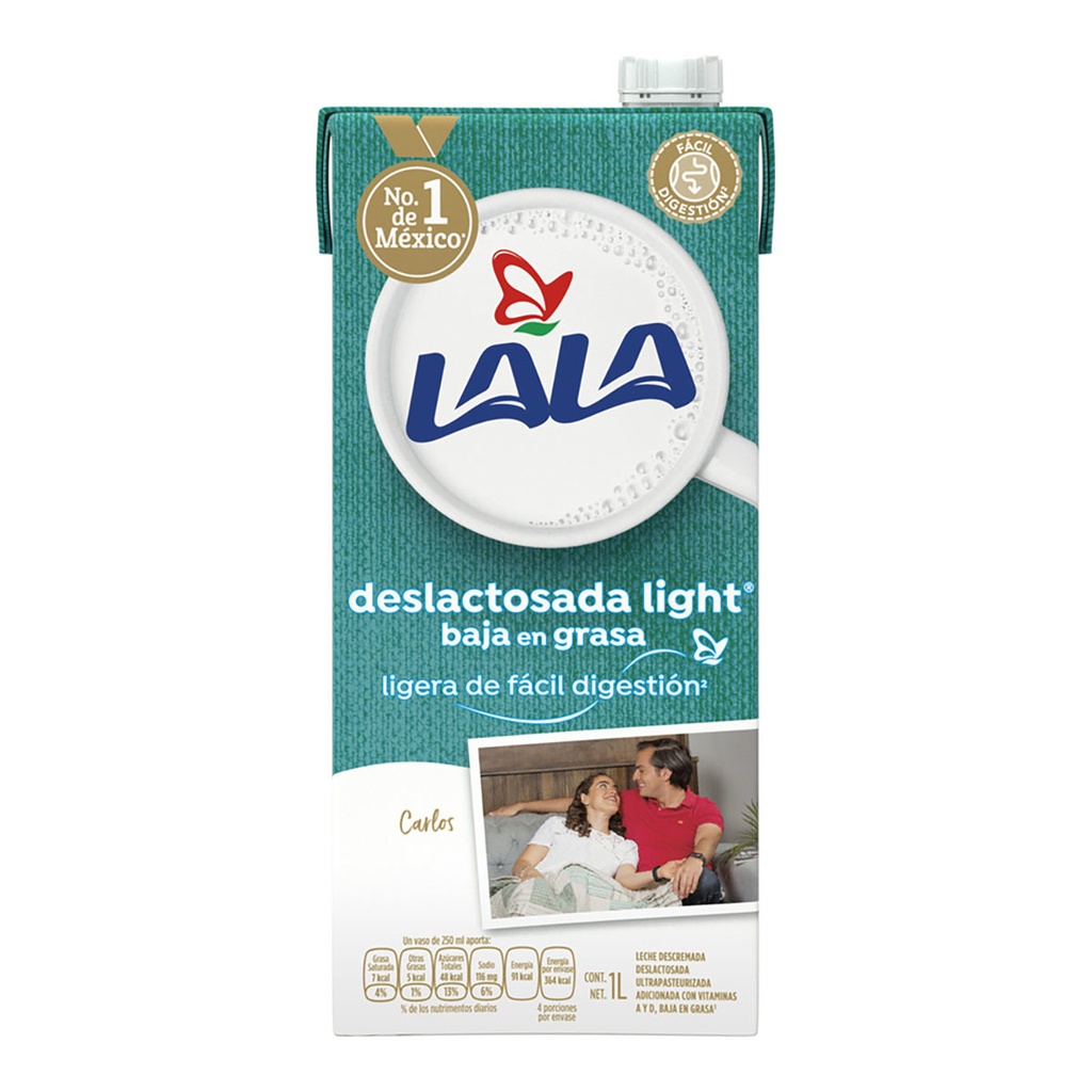 Leche LALA deslactosada light
