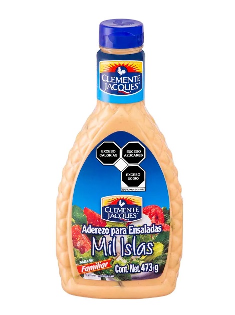 Aderezo mil islas Clemente Jacques 473gr