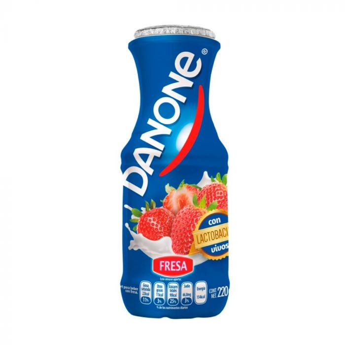 Yoghurt beber 220gr DANONE Fresa