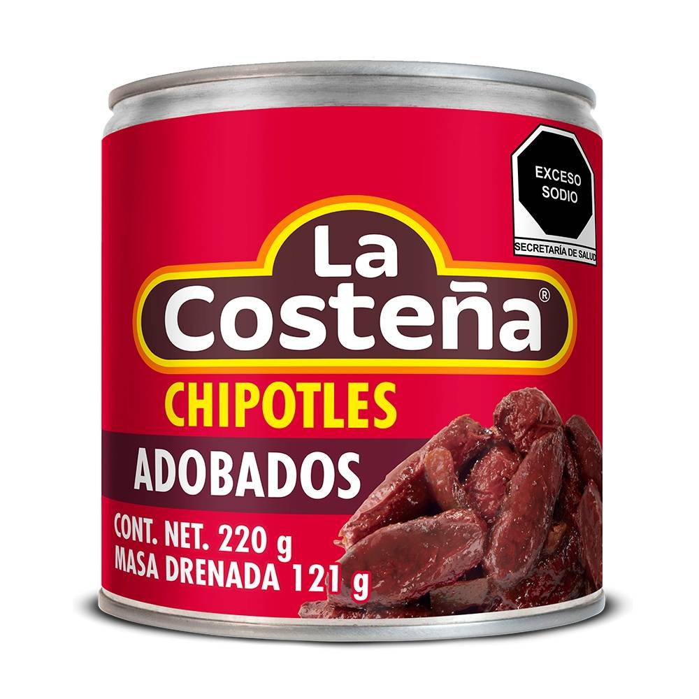 Chile Chipotle La Costeña 220g ADOBADOS