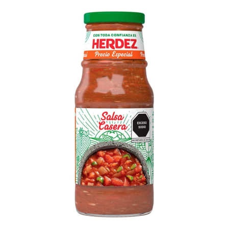 Salsa casera Herdez frasco