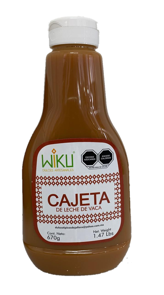 Cajeta Artesanal Wiku 670gr