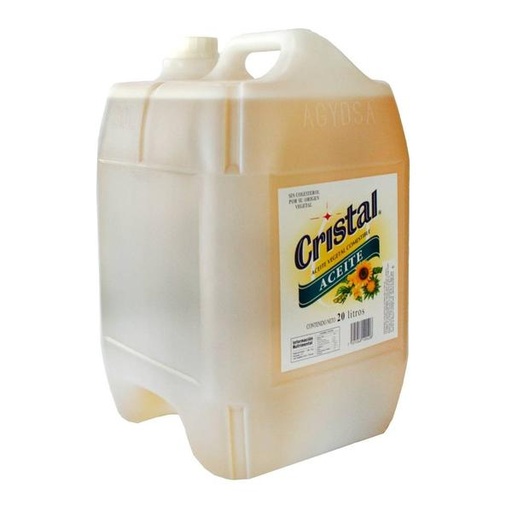 Aceite bidón Cristal