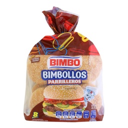 Pan Bimbollos para hamburguesa