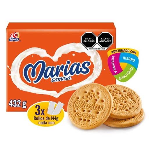 Galletas Marías 432gr Gamesa