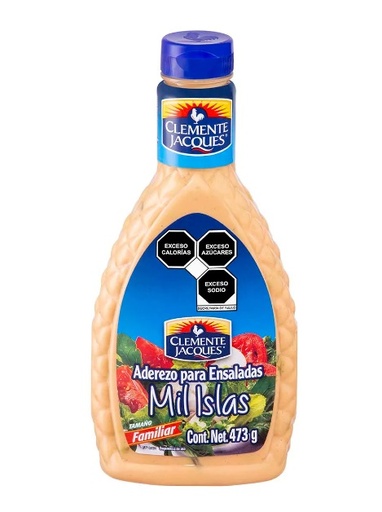 Aderezo mil islas Clemente Jacques 473gr