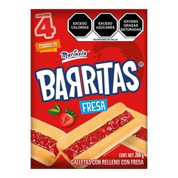 Barritas Marinela sabor Fresa 268g