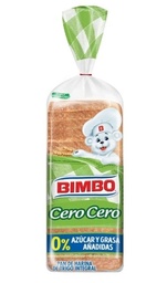 Pan BIMBO cero cero