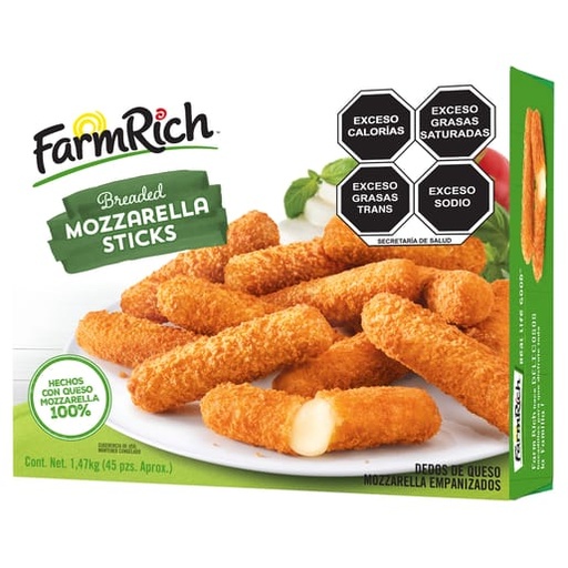 Dedos de queso Mozarella